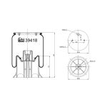 Federbalg, Luftfederung FEBI BILSTEIN 39418