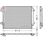 Kondensator, Klimaanlage DENSO DCN32012