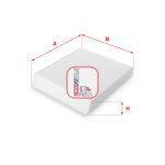 Innenraumfilter SOFIMA S 3087 C