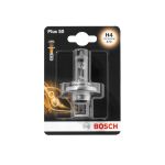Glühlampe Halogen BOSCH H4 Plus 50% 12V/ 60W/55W, 1 Stück