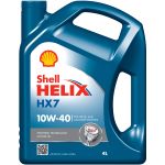 Aceite de motor SHELL Helix HX7 10W40, 4L