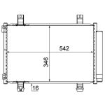 Kondensator, Klimaanlage MAHLE AC 611 000S