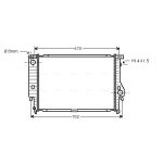 Motorkylare AVA COOLING BW2102