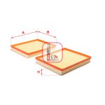 Luftfilter SOFIMA S 3B25 A