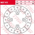 Disco de freno TRW MST413, 1 Pieza