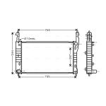 Motorkylare AVA COOLING OLA2432