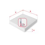 Innenraumfilter SOFIMA S 3218 C