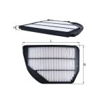 Luchtfilter KNECHT LX 5858