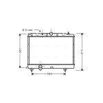 Arrefecedor do motor AVA COOLING AU2120