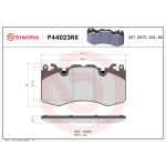 Jogo de pastilhas para travão de disco BREMBO P44023NX