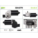 Wischermotor VALEO VAL584579