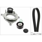 Set di cinghie Poly-V INA 529 0595 10