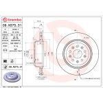 Disque de frein BREMBO 09.N375.31