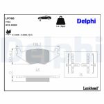 Levyjarrun jarrupalasarja DELPHI LP760