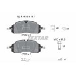 Bremsbelagsatz TEXTAR 2708201