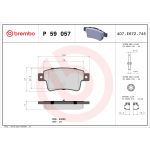 Levyjarrun jarrupalasarja BREMBO P 59 057