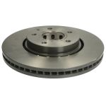 Remschijf BREMBO 09D62811 voorkant, geventileerd, 1 stuk