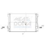 Condensador, sistema de ar condicionado MEAT & DORIA 991224