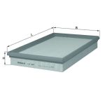 Luftfilter KNECHT LX 63