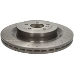 Disco freno BREMBO 09B71011 posteriore, ventilato, fessura, altamente carbonizzato, 1 Pezzo