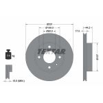 Disque de frein TEXTAR 92179103 avant, ventilé, 1 Stück