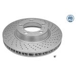 Remschijf MEYLE 483 521 0016/PD