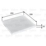 Innenraumfilter VALEO ESSENTIAL VALEO 715804