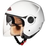 Casque jet SMK COOPER blanc, taille XS