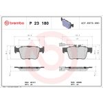 Bremsbelagsatz BREMBO P 23 180, Hinten