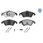Remblokkenset, schijfrem MEYLE 025 243 1019/PD
