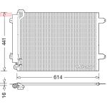 Kondensator, Klimaanlage DENSO DCN32008