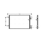 Condenseur (climatisation) AVA COOLING AI5237