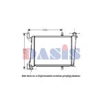 Radiateur moteur AKS DASIS 220000N