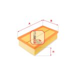 Luftfilter SOFIMA S 3532 A