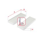 Innenraumfilter SOFIMA S 3313 C