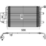 Condensador, sistema de ar condicionado MAHLE AC 180 000S