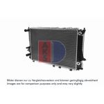 Motorradiateur  AKS DASIS 481180N