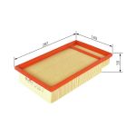 Luftfilter BOSCH FILTRY F 026 400 175