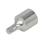 Draaibare inzetstuk met boring 1/2" TORX HANS 4014T45