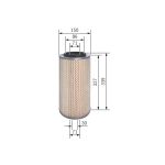 Filtro de ar BOSCH FILTRY F 026 400 322