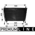 Kondensator, Klimaanlage MAHLE AC 167 000P