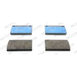 Bremsbelagsatz FERODO FDB1296, Hinten