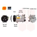 Klimakompressor VAN WEZEL 4000K322