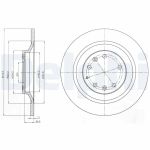 Disque de frein DELPHI BG4318