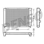 Kühler DENSO DRM33032