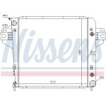 Radiador, refrigeración de motor NISSENS 61017