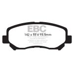 Hochleistungs-Bremsbelagsatz EBC BRAKES DP42134R