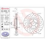 Bremsscheibe BREMBO 09.E532.1X