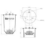 Federbalg, Luftfederung FEBI BILSTEIN 102720