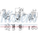 Supercharger, drukvulling NISSENS 93607